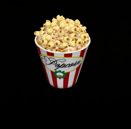 Second Life Marketplace DFS Buttered Popcorn